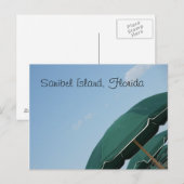 Carte Postale L'île de Sanibel, Floride (Devant / Derrière)