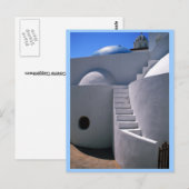 Carte Postale L'île de Santorin en Grèce (Devant / Derrière)