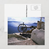 Carte Postale L'île de Santorin Grèce (Devant / Derrière)