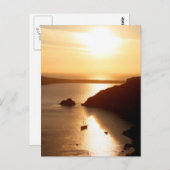 Carte Postale L'île de Santorin Grèce (Devant / Derrière)