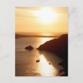 Carte Postale L'île de Santorin Grèce (Devant)