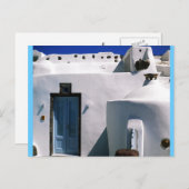 Carte Postale L'île de Santorin Grèce (Devant / Derrière)