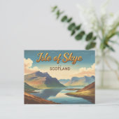Carte Postale L'île de Skye - La beauté sauvage de l'Écosse (Debout devant)