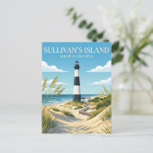Carte Postale L'île de Sullivan Caroline du Sud (Debout devant)