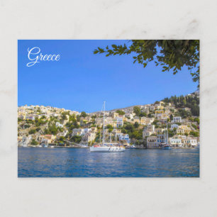Carte Postale L'île de Symi en Grèce