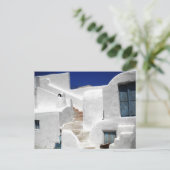 Carte Postale L'île de Thirasia au-dessus de Santorin (Debout devant)