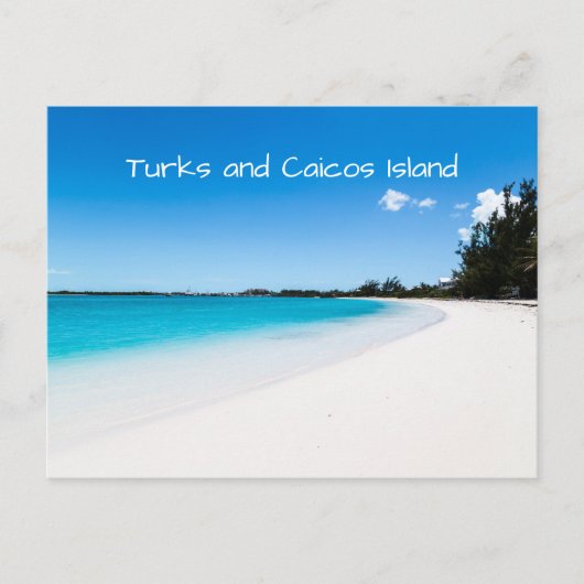 Carte Postale L'île de Turks and Caicos (Devant)