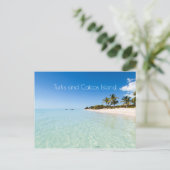 Carte Postale L'île de Turks and Caicos (Debout devant)