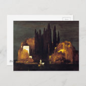 Carte Postale L'île des morts par Arnold Böcklin (Devant / Derrière)