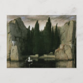 Carte Postale L'île des morts par Arnold Bocklin, Symbolisme Art (Devant)
