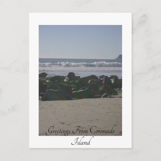 Carte Postale L'île du Coronado (Devant)