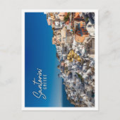 Carte Postale L'île grecque de Santorin panorama touristique ext (Devant)
