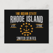 Carte Postale L'île Rhode (Devant)