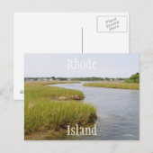 Carte Postale L'île Rhode (Devant / Derrière)