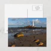 Carte Postale L'Île St. Mary'S | Whitley, Angleterre (Devant / Derrière)