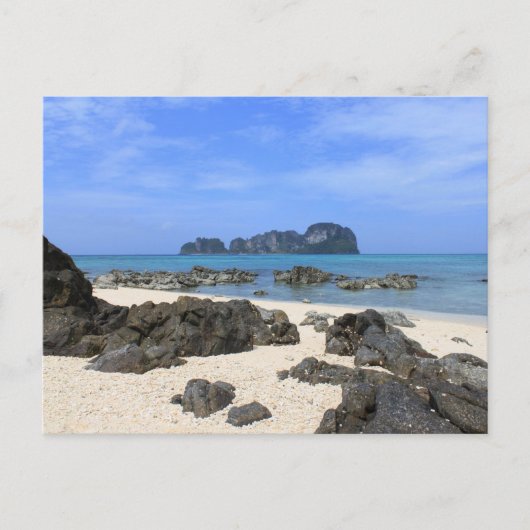 Carte Postale L'île tropicale (Devant)