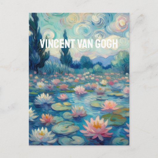 Carte Postale Lilies (Devant)