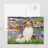 Carte Postale Lilies 2 - Papillon 4 (Devant / Derrière)