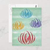 Carte Postale Lilies, Bidjara 2007 (Devant / Derrière)