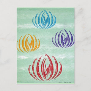 Carte Postale Lilies, Bidjara 2007