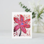 Carte Postale Lilium orientalis (Debout devant)