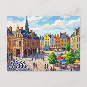Carte Postale Lille France
