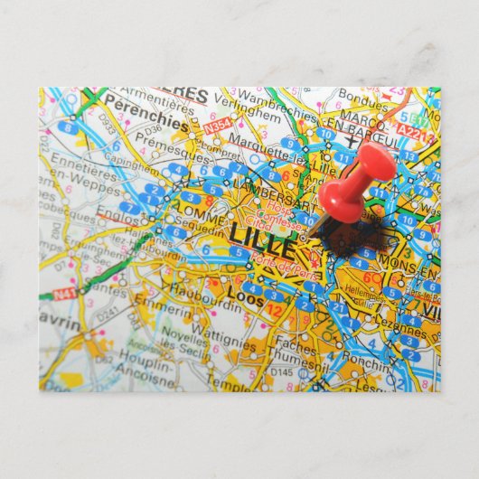 Carte Postale Lille, France (Devant)