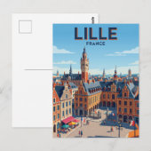 Carte Postale Lille France (Devant / Derrière)
