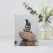 Carte Postale Lillehavefru Little Mermaid Copenhague Danemark (Debout devant)