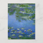Carte Postale Lillies d'eau Monet<br><div class="desc">Lillies d'eau Monet</div>