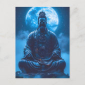Carte Postale L'Illumination en Bleu (Devant)