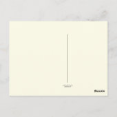 Carte postale LILLY (Dos)