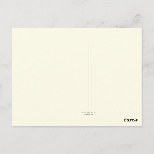 Carte postale LILLY (Dos)