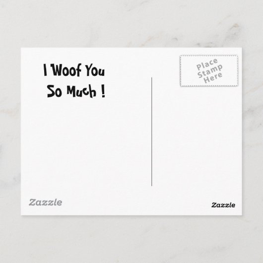 Carte Postale Lilly dans une boîte (Dos)