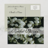 Carte Postale Lilly de Valley Mariage Event Invitation (Devant / Derrière)