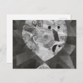 Carte Postale Lilly Samuel, 1938 par Paul Klee (Devant / Derrière)