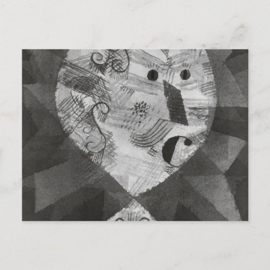 Carte Postale Lilly Samuel, 1938 par Paul Klee (Devant)