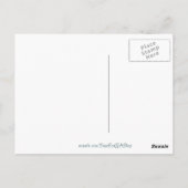 Carte postale Lily Art désorganisée (Dos)