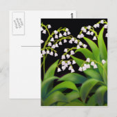 Carte Postale Lily de la Vallée (Devant / Derrière)