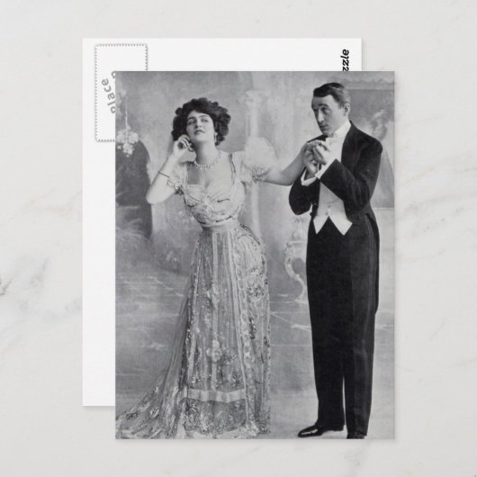 Carte Postale Lily Elsie "Summertime" (Devant / Derrière)