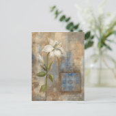 Carte Postale Lily et carreaux (Debout devant)