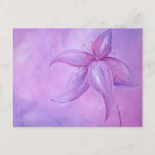 Carte Postale lily matinal