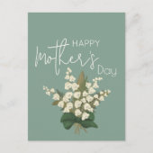 Carte Postale Lily of the Valley Joyeuse fête des mères (Devant)