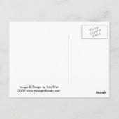 Carte Postale Lily orange (Dos)