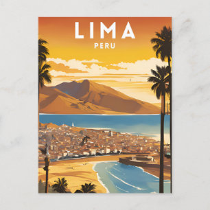 Carte Postale Lima