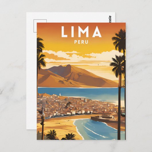 Carte Postale Lima (Devant / Derrière)