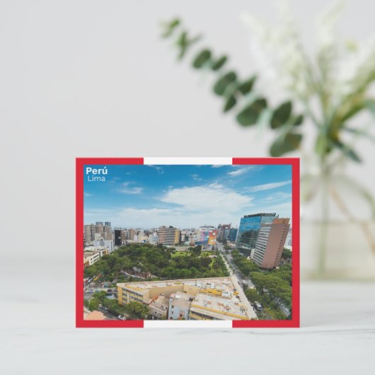 Carte Postale Lima - Pérou (Debout devant)