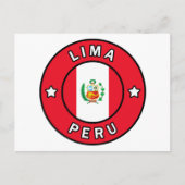 Carte Postale Lima Pérou (Devant)