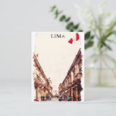 Carte Postale Lima Pérou Architecture Voyage (Debout devant)