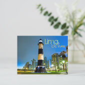 Carte Postale Lima, Pérou, district de Miraflores, S.A. (Debout devant)